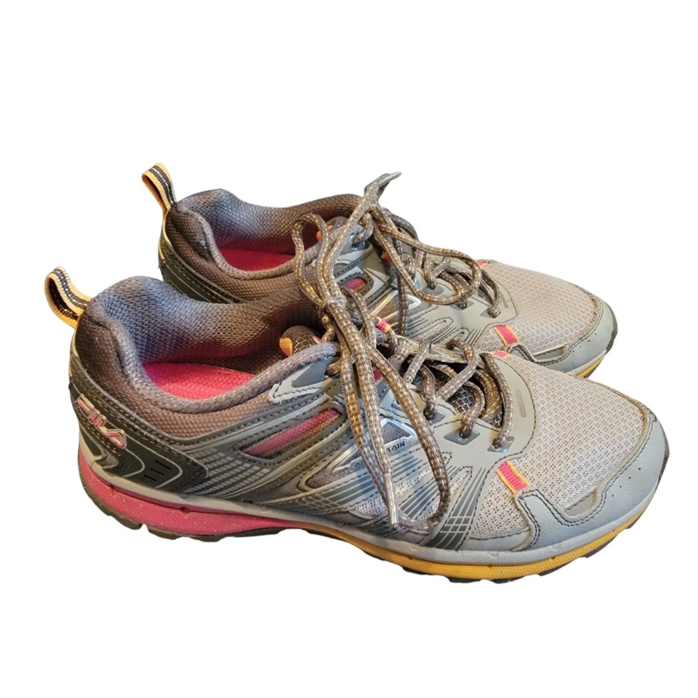 Fila Training Running Sneakers Women's 9.5 Gray Pink TKO TAR 4.0